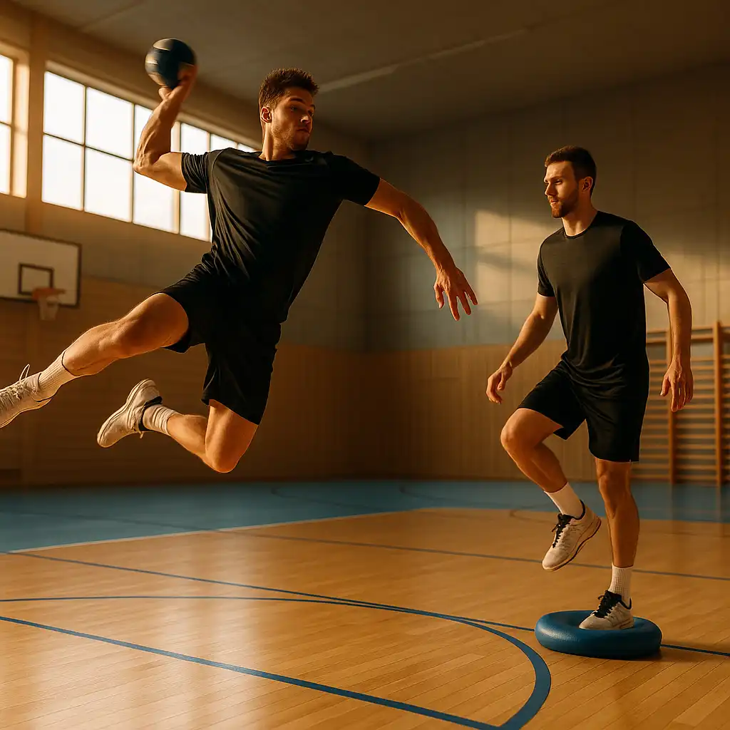 Håndbold: sådan bygger du eksplosiv styrke og balance